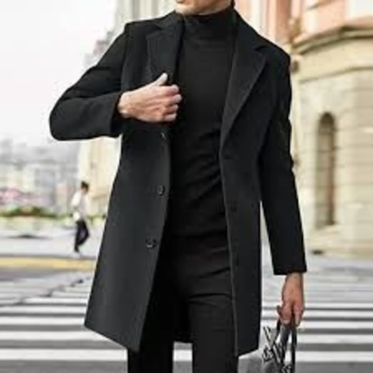 Mens Winter Wool Jackets  Suits & Long Male Coats - Image 3