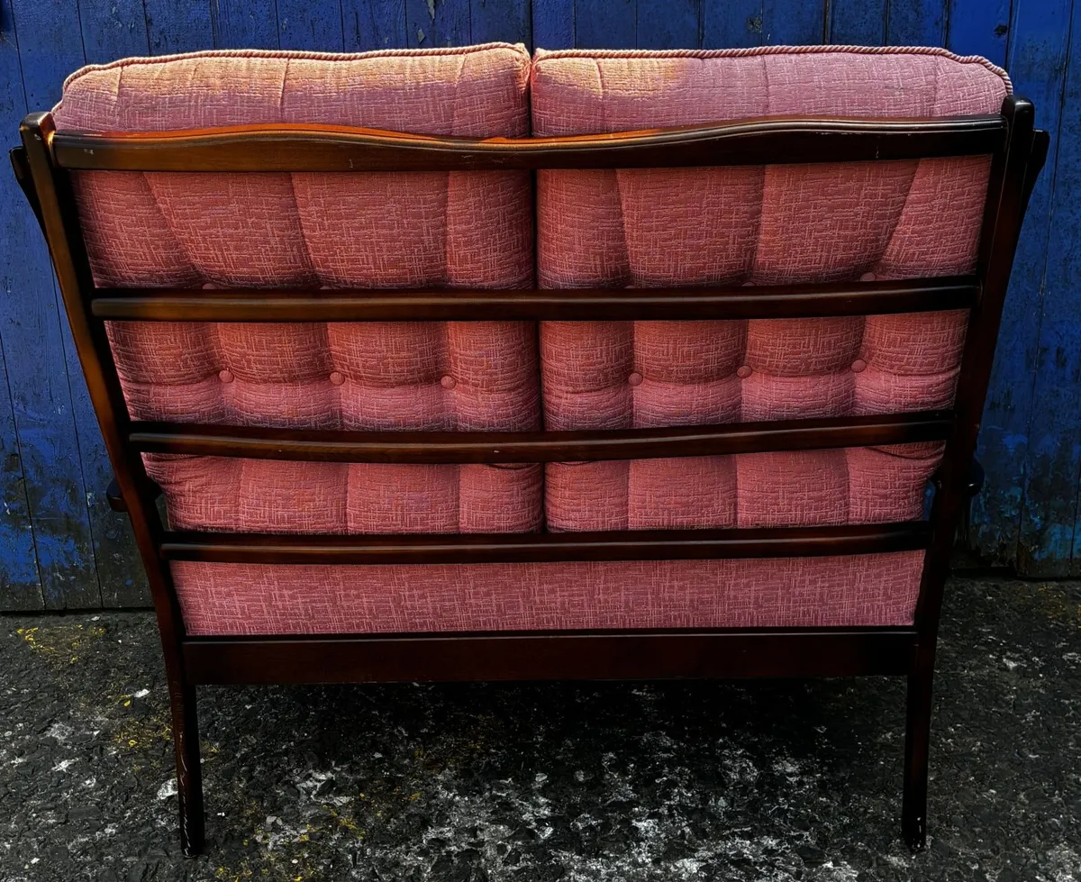 Vintage 2 Seater Settee - Image 2