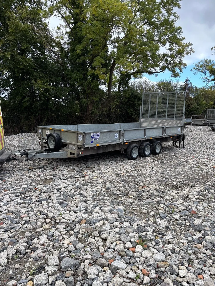 Ifor Williams 18x6’7 Tri Axle Dropside High Ramp - Image 1