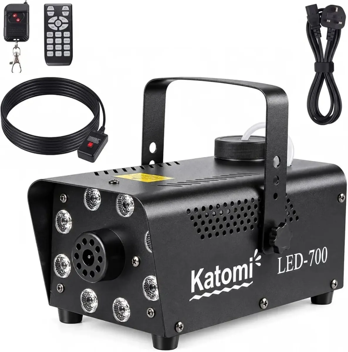 500W Smoke Machine with 13 Colour RGB Effect, 8 LE - Image 1