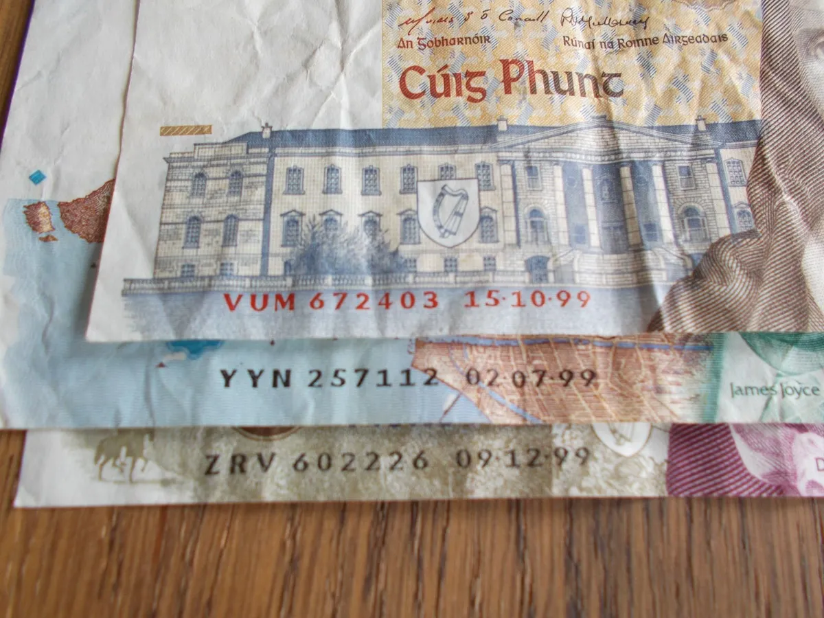 Three Old Irish Banknotes - Image 3