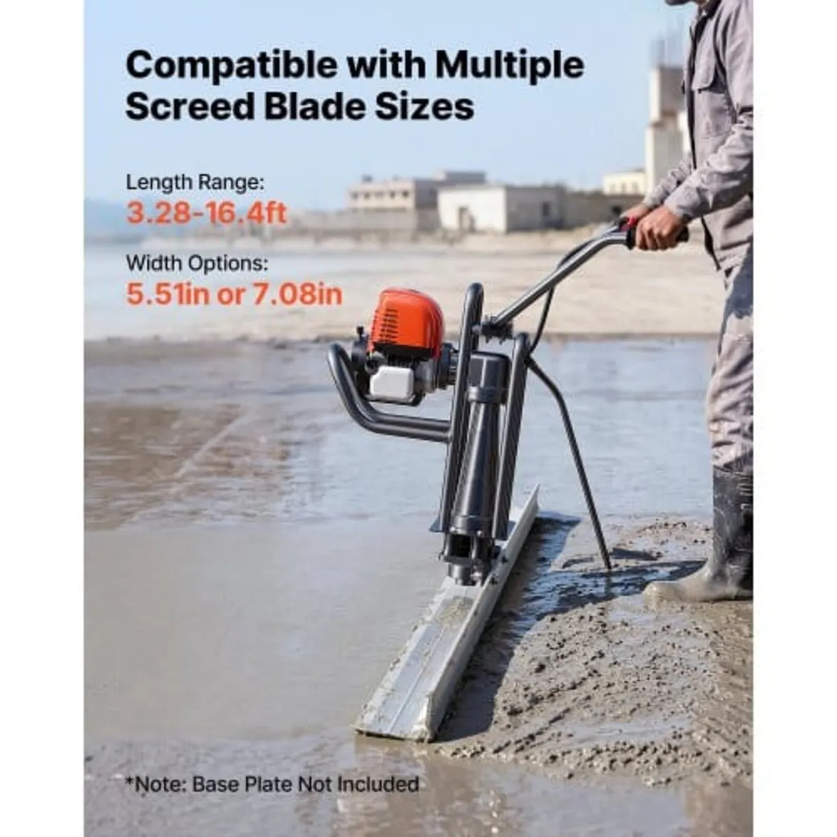 Concrete Power Screed Gas-Powered Leveling Machine - Image 2