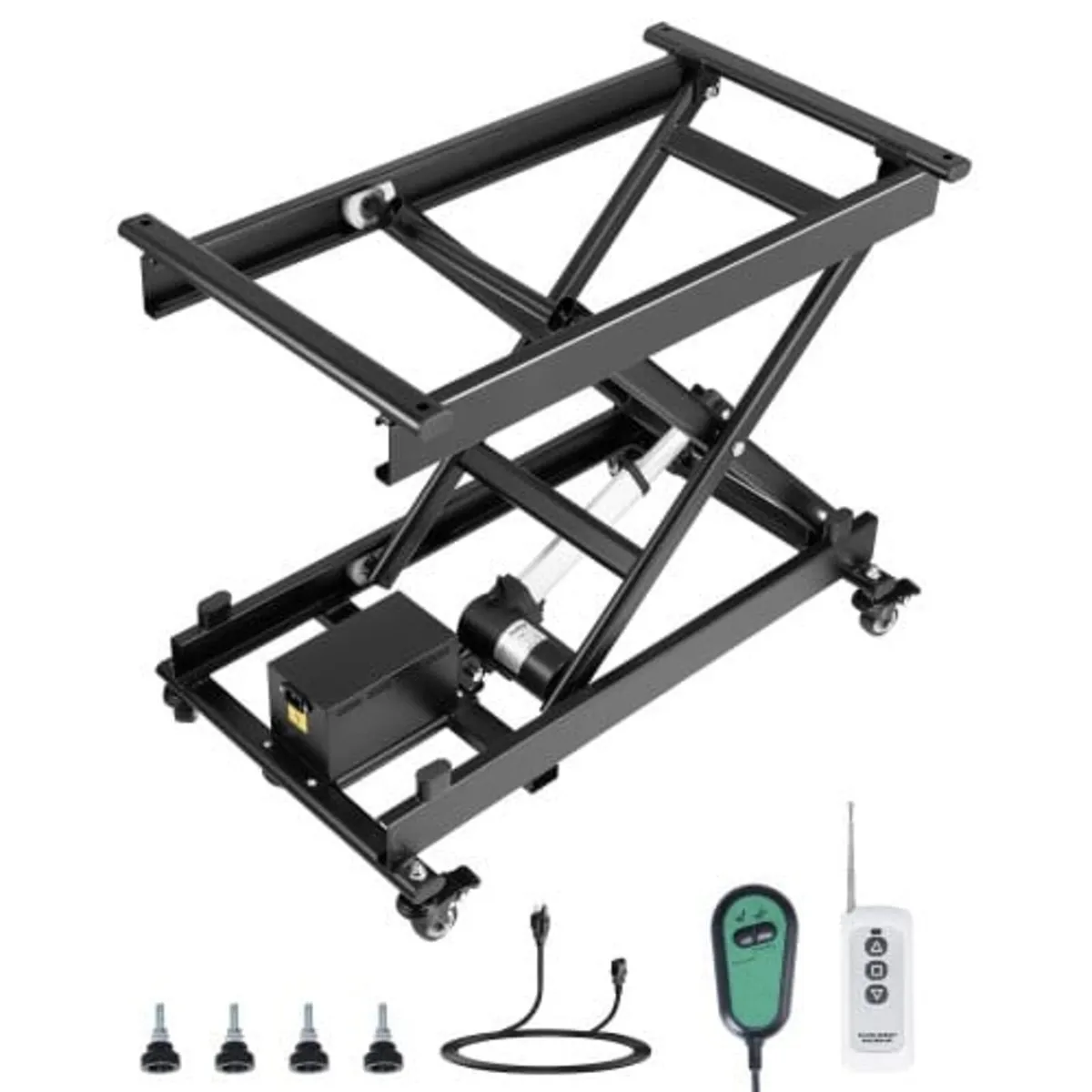 Electric Lift Table, 330 lbs Capacity Single Sciss - Image 1