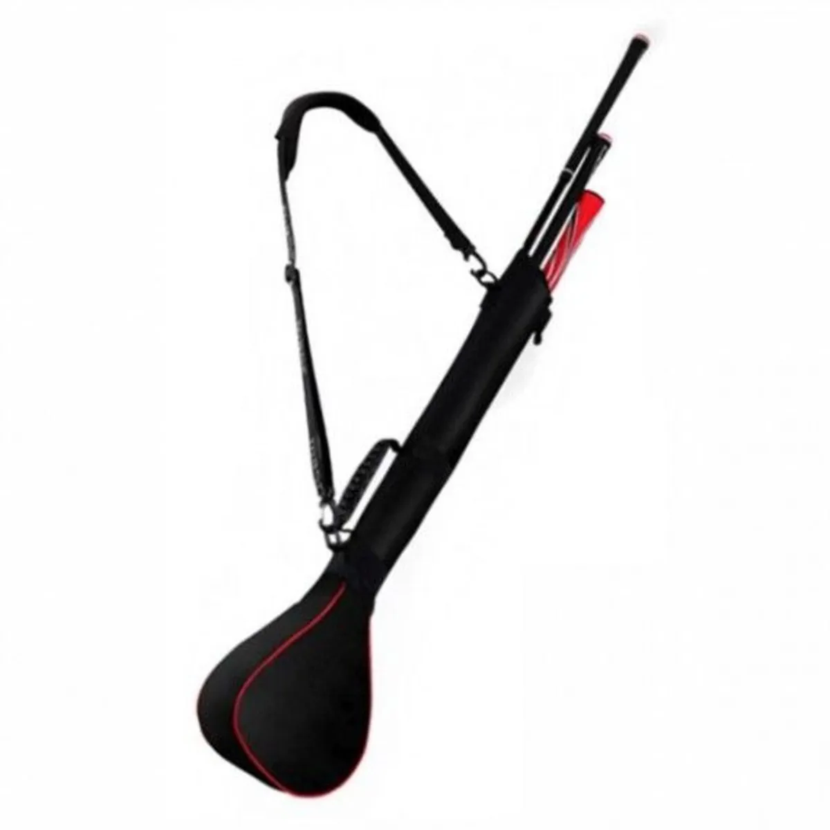 CG Pitch & Putt Carry Bag - Black/Red Trim - Image 2