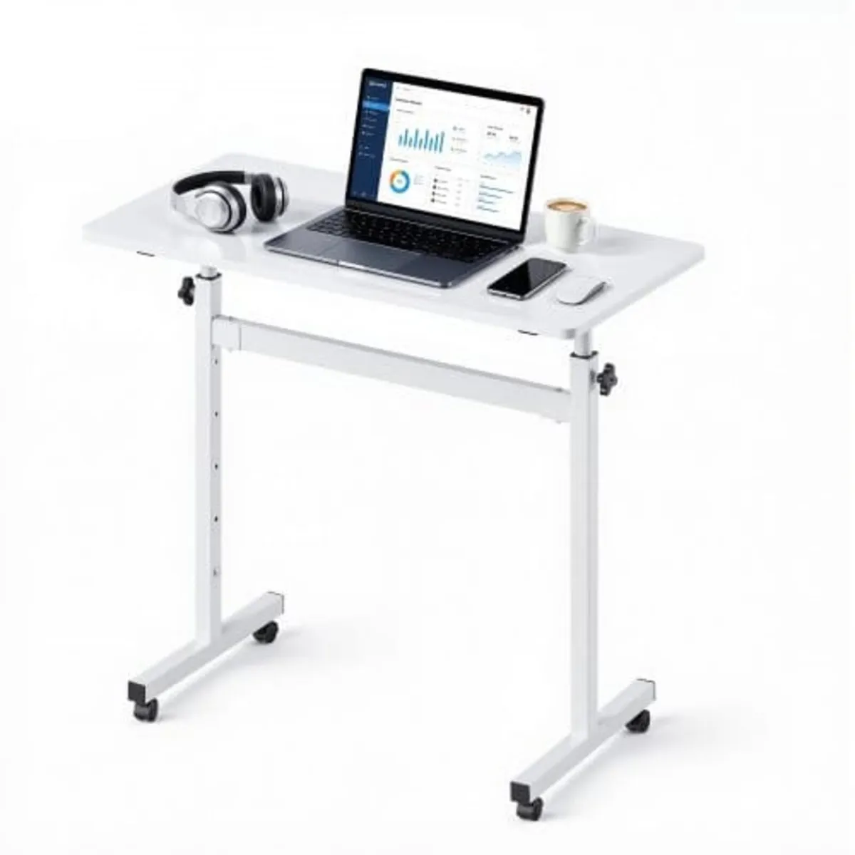 Standing Desk, Adjustable Height Mobile Stand Up D - Image 1