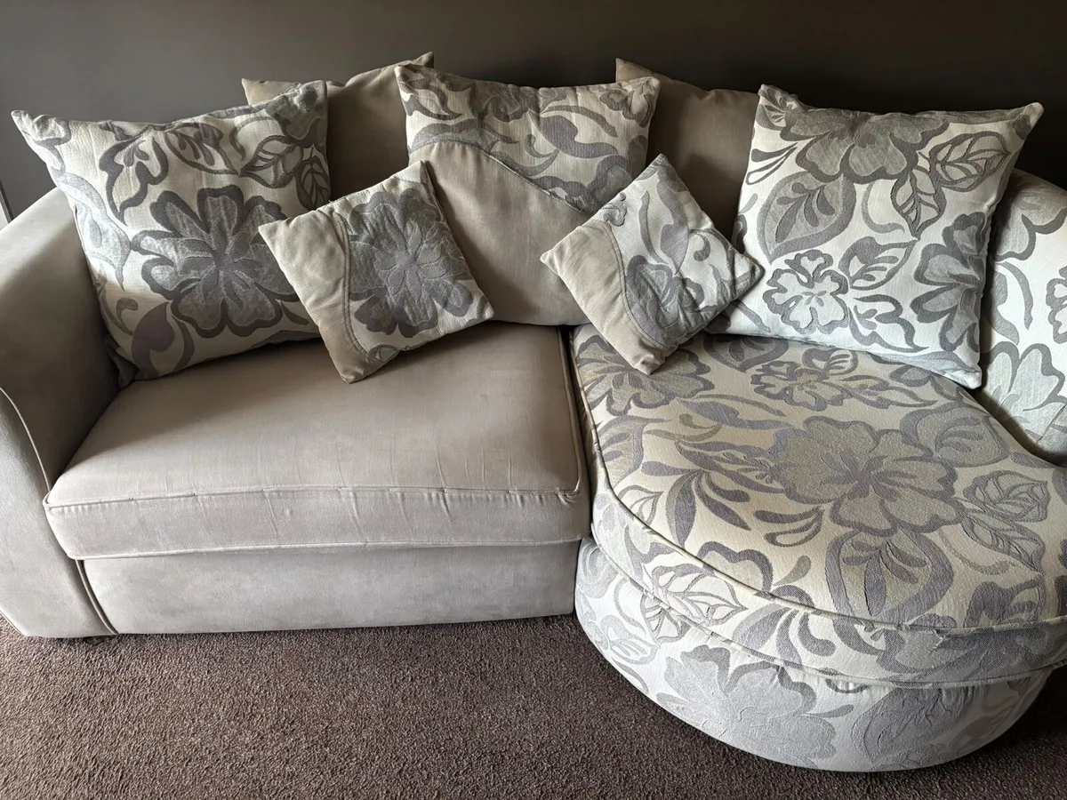 Sofa & Swivel armcahir - Image 2