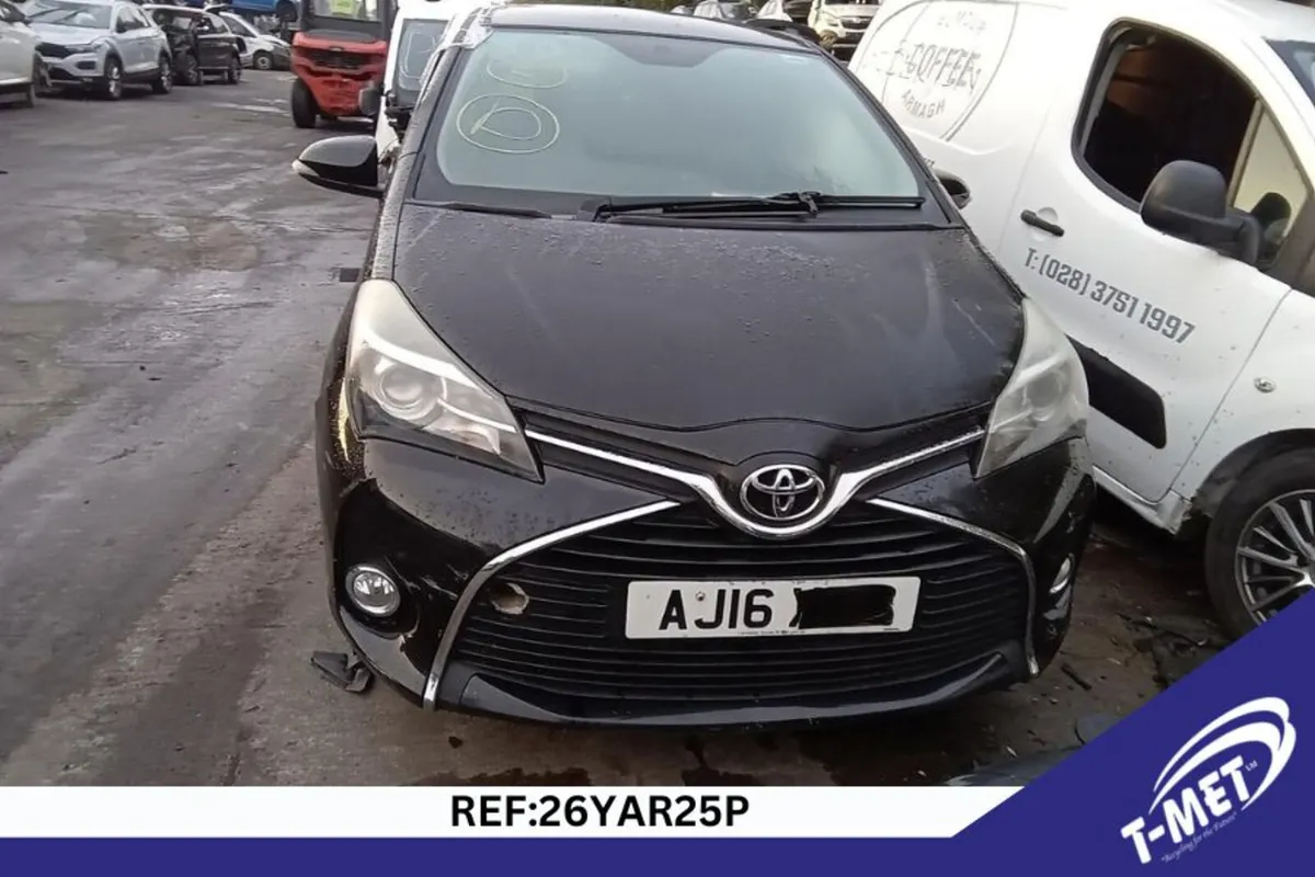 2016 TOYOTA  YARIS BREAKING FOR PARTS - Image 2