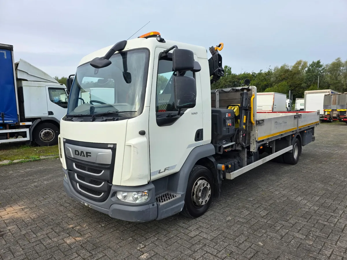 2021 DAF LF 180 12 TON with 18ft dropside body - Image 3