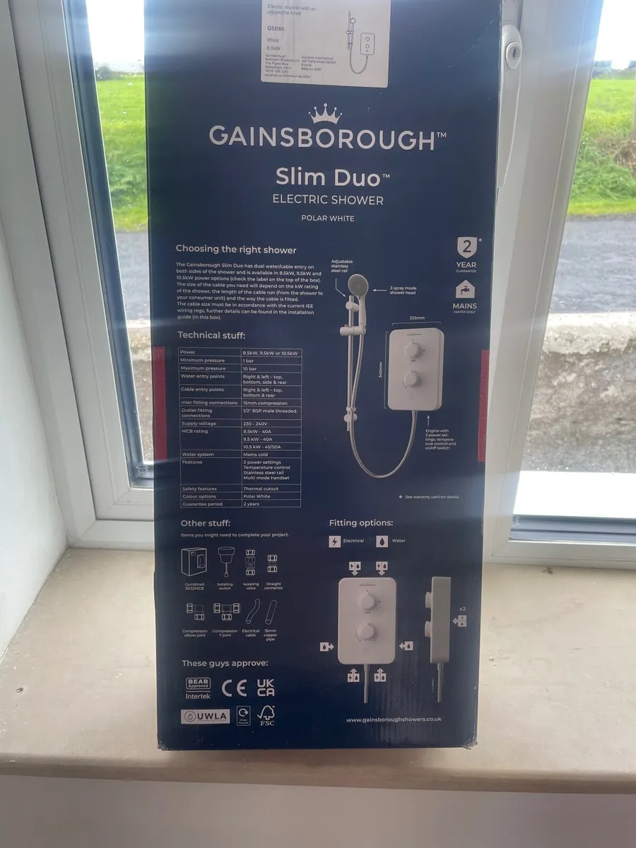Electric Slimline Shower - Image 2