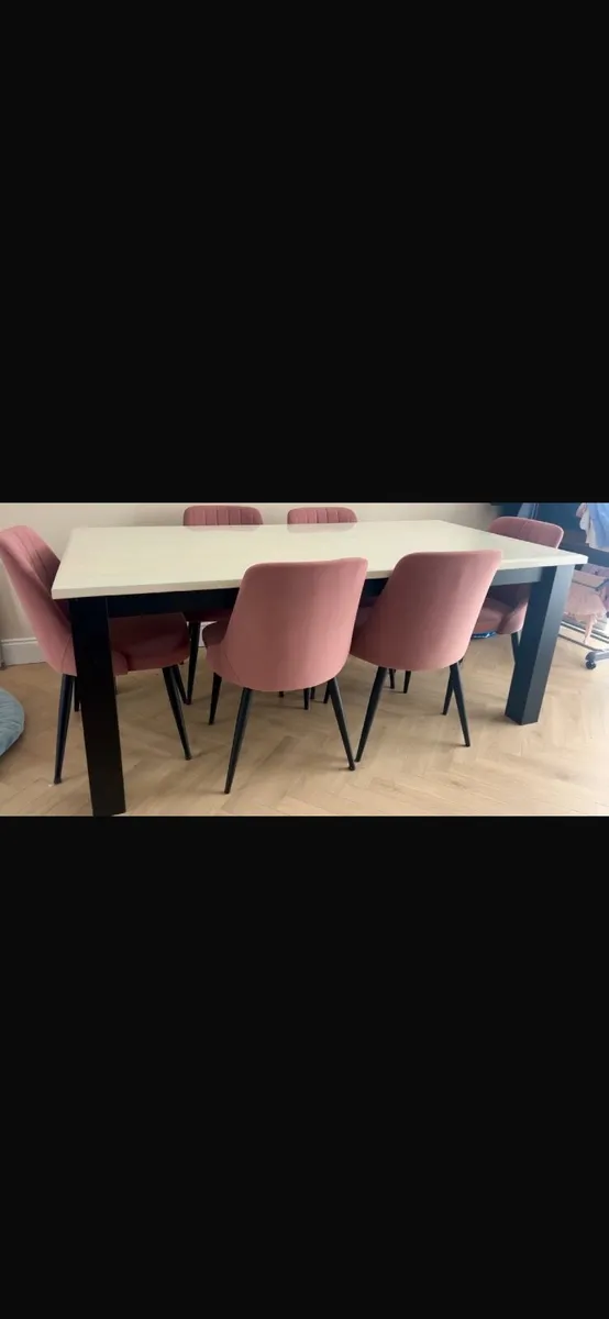 Bespoke Stone top Dining table - Image 1