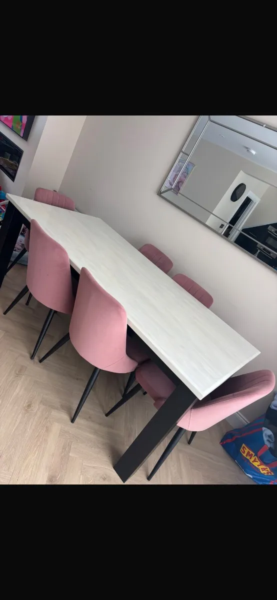 Bespoke Stone top Dining table - Image 3