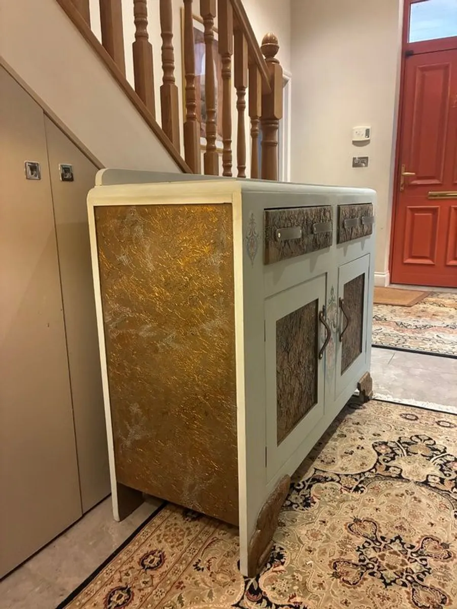 Upcycled Solid Wood Sideboard - The Finicky Fox Cafe design - Image 4