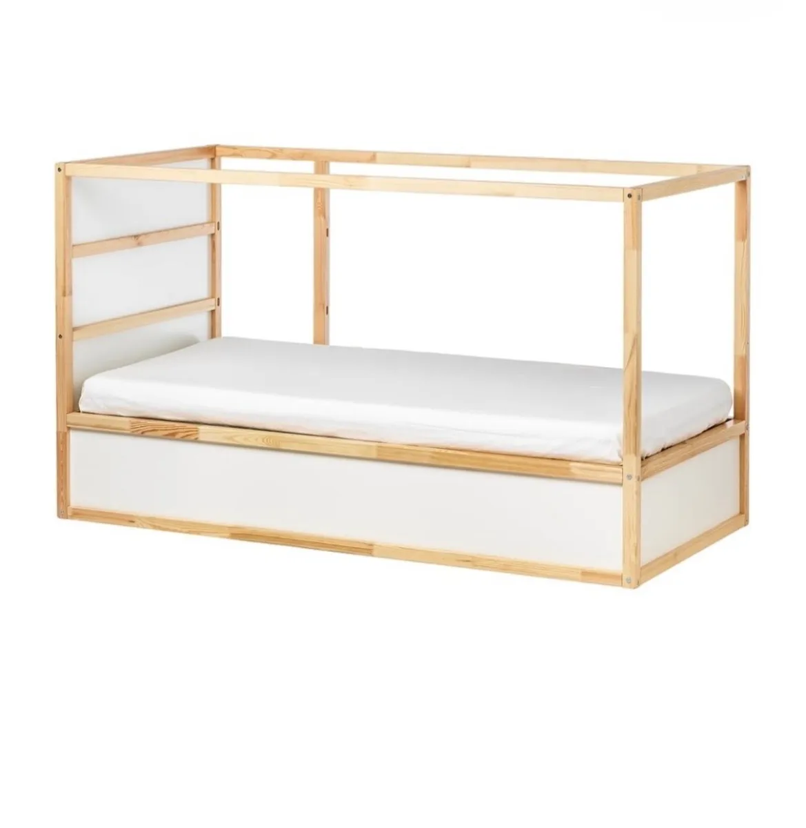 Kids Reversible Loft Bed with Mattress - Image 2