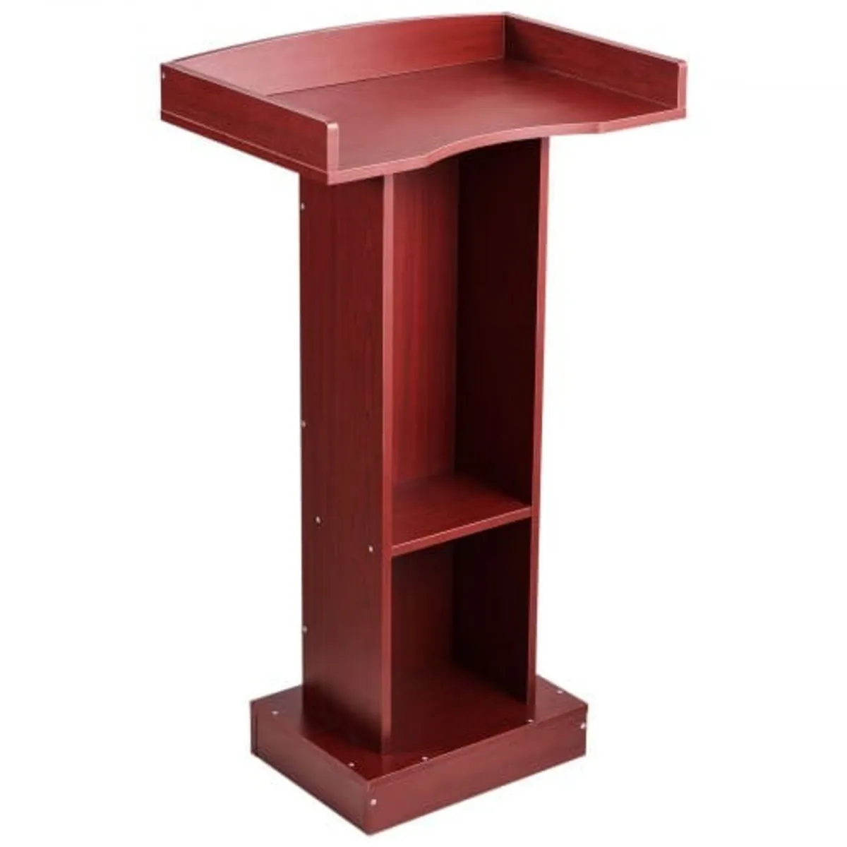 Podium Stand, 1040 mm Wooden Lectern, Laptop Desk - Image 1