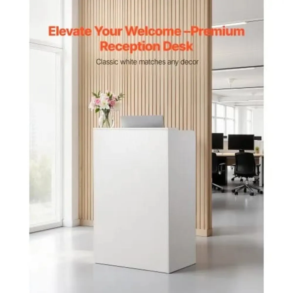 Standing Desk, Adjustable Height Mobile Stand Up D - Image 2