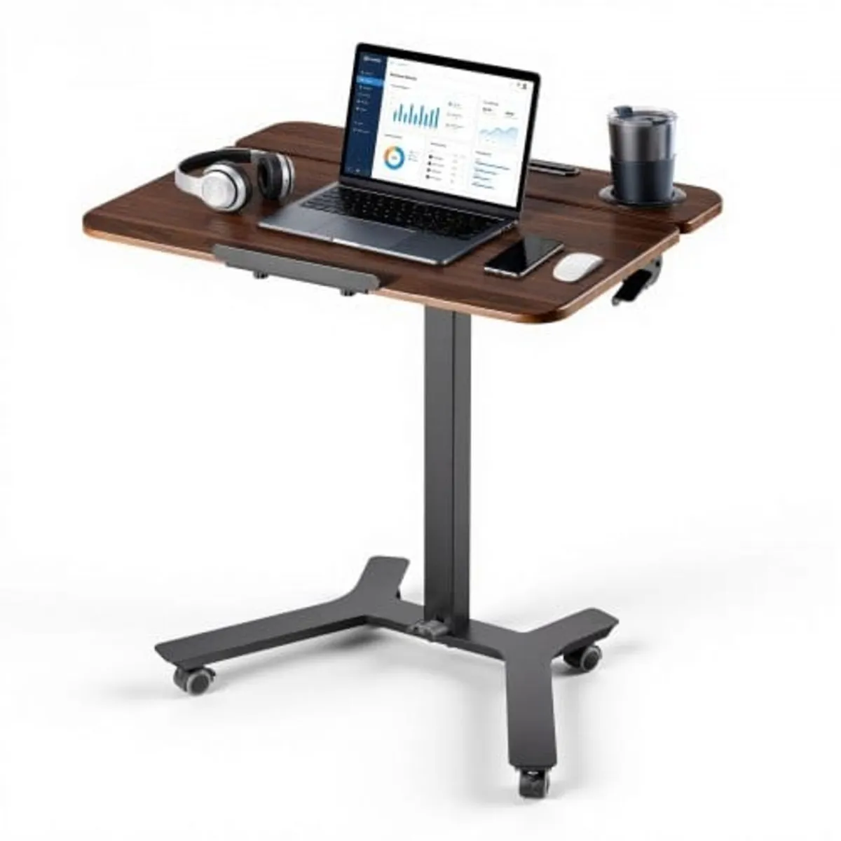 Reception Desk, 60 cm Rectangular Front Counter Ta - Image 1