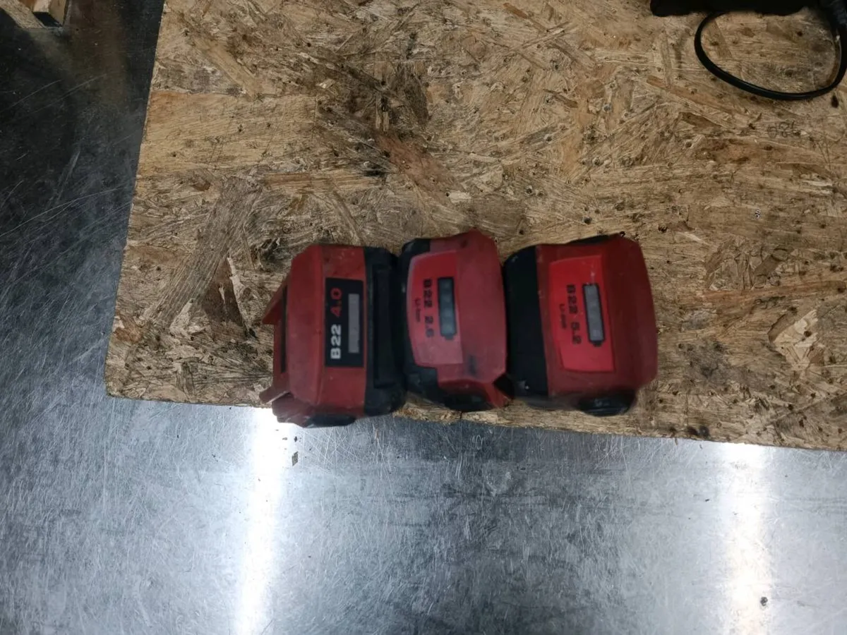 Hilti b22 batteries