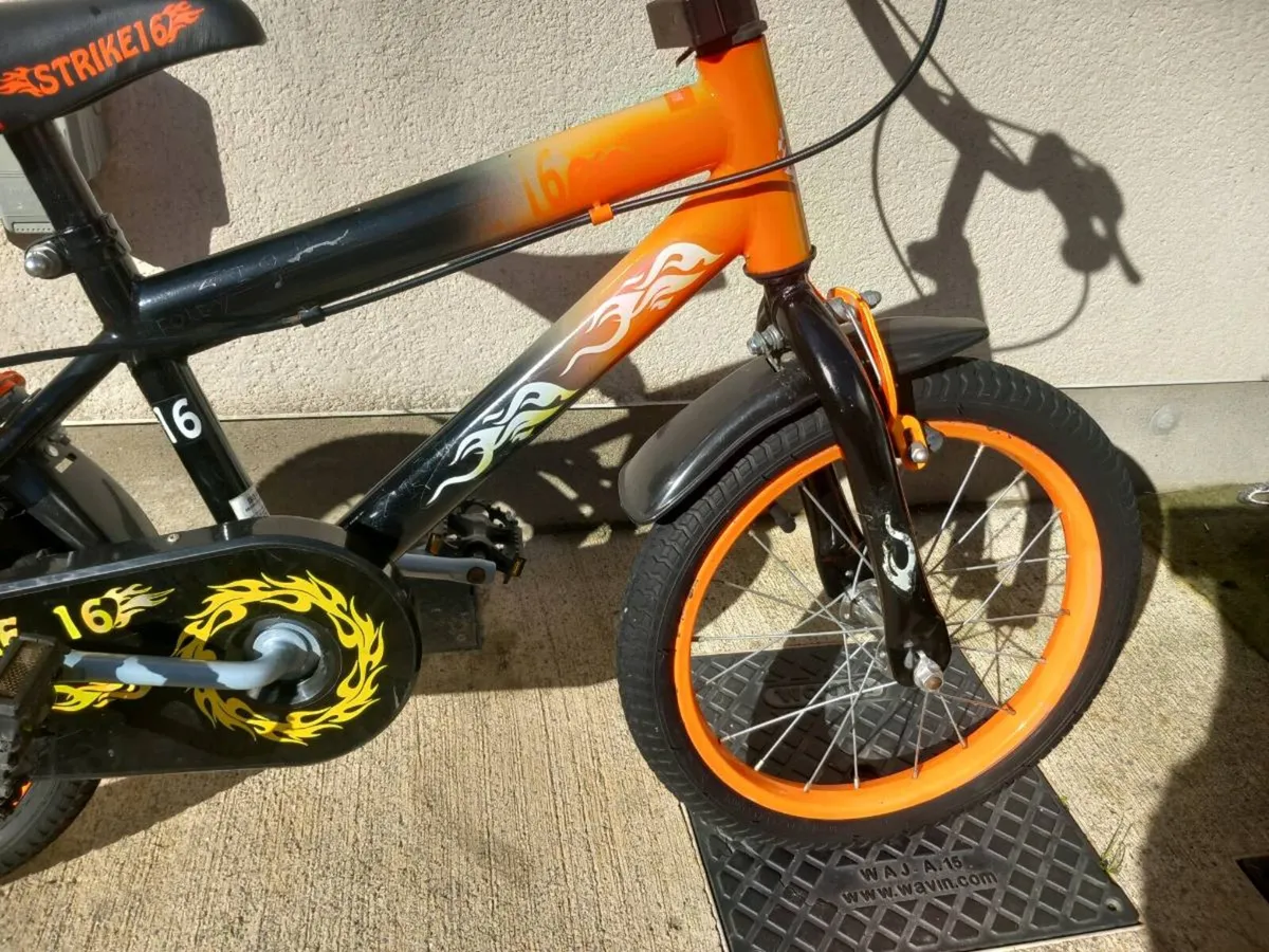Kids strike bike size 16 inch wheels - Image 4