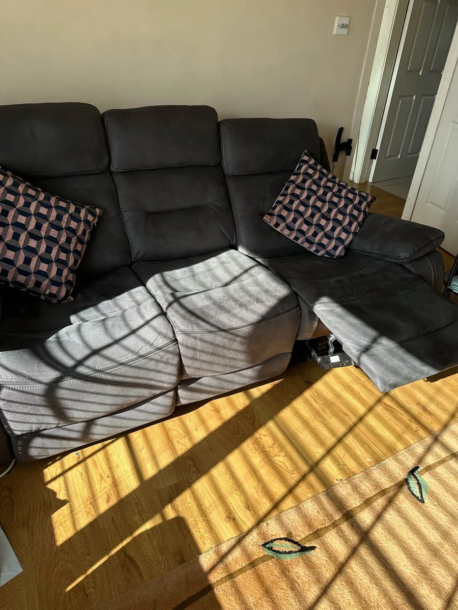 Reclining Sofa Set - Electric - Image 4