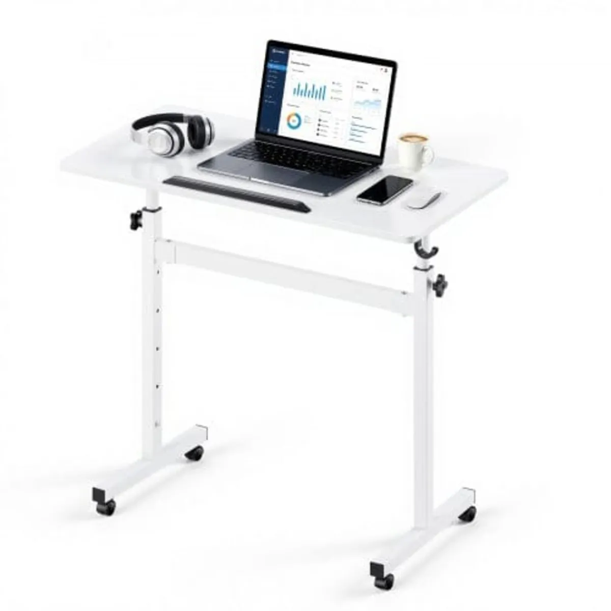 Standing Desk, Adjustable Height Mobile Stand Up D - Image 1