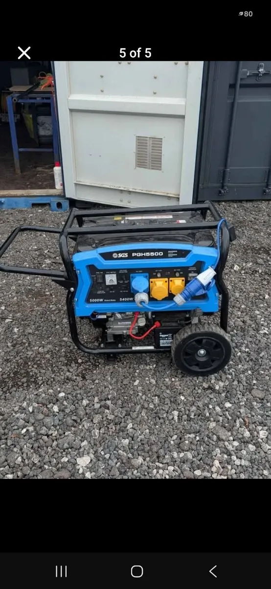 Generator 6.5kva