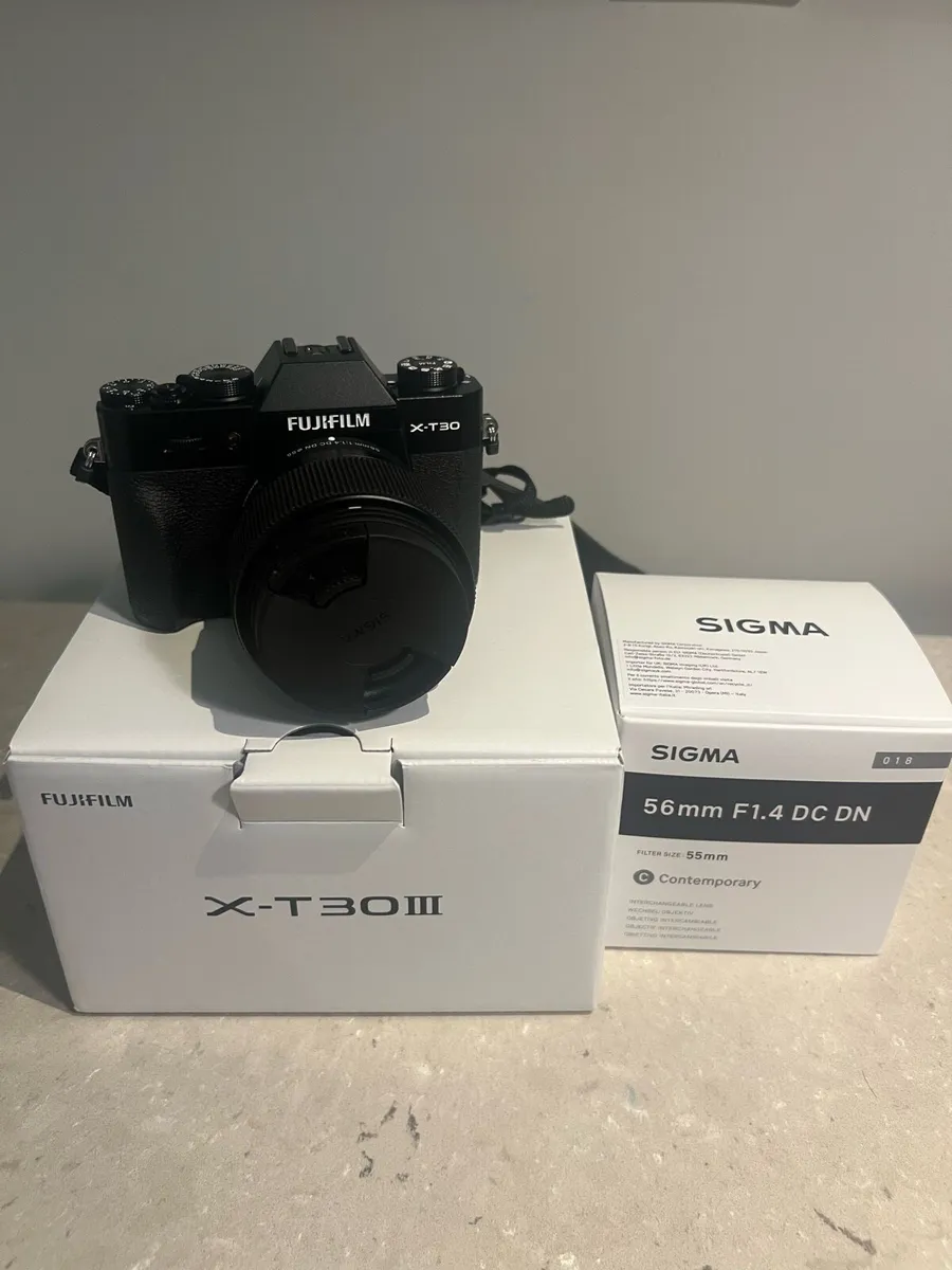 Fuji film xt30 + sigma 56mm F1.4 DC DN - X mount