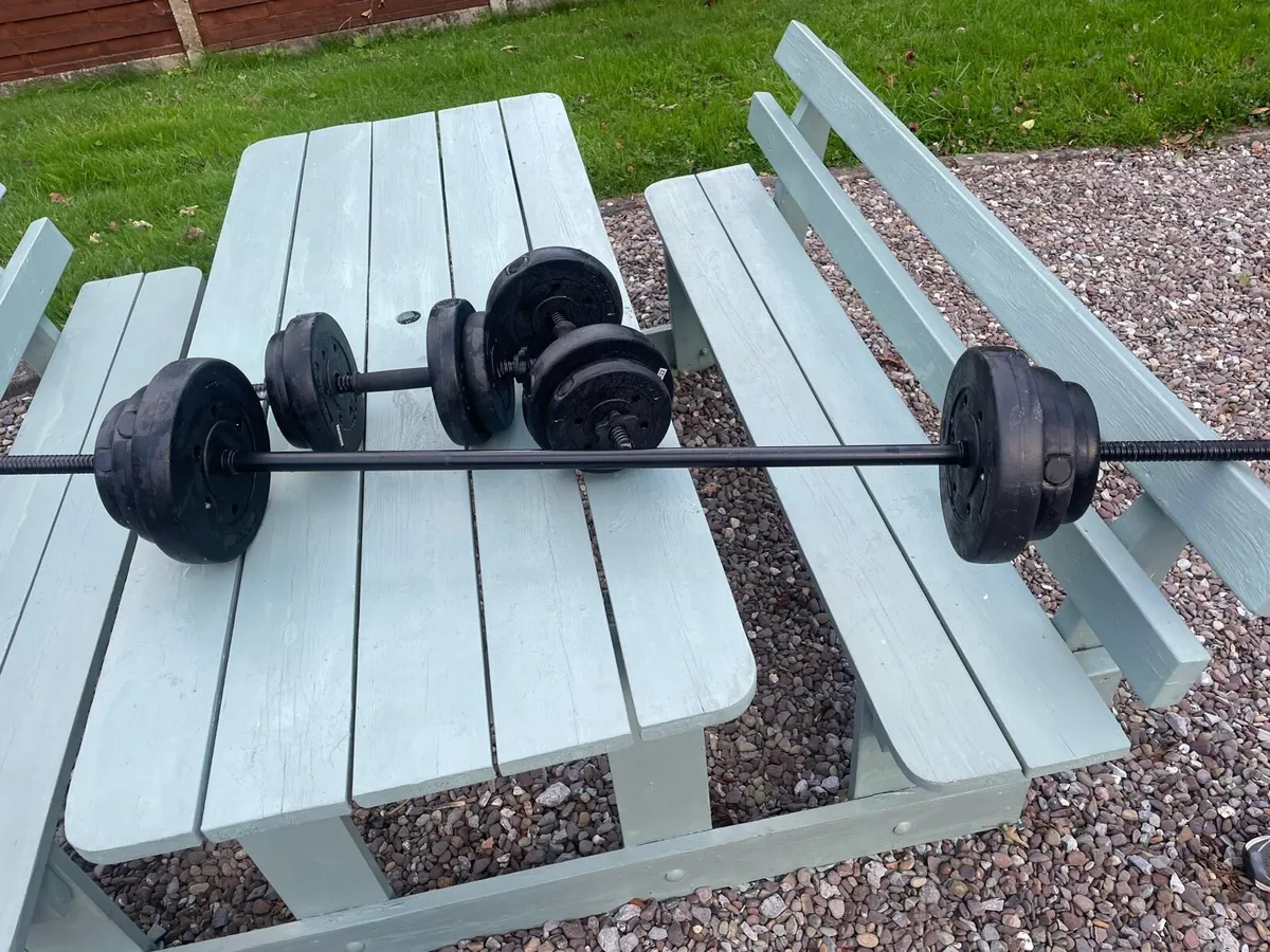 Set of gym weights - Image 2