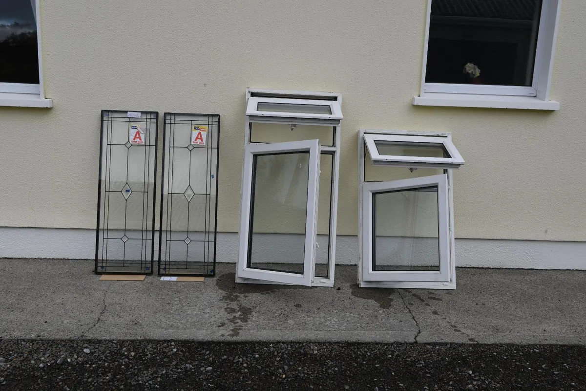 glass panels and pvc windows - Image 1