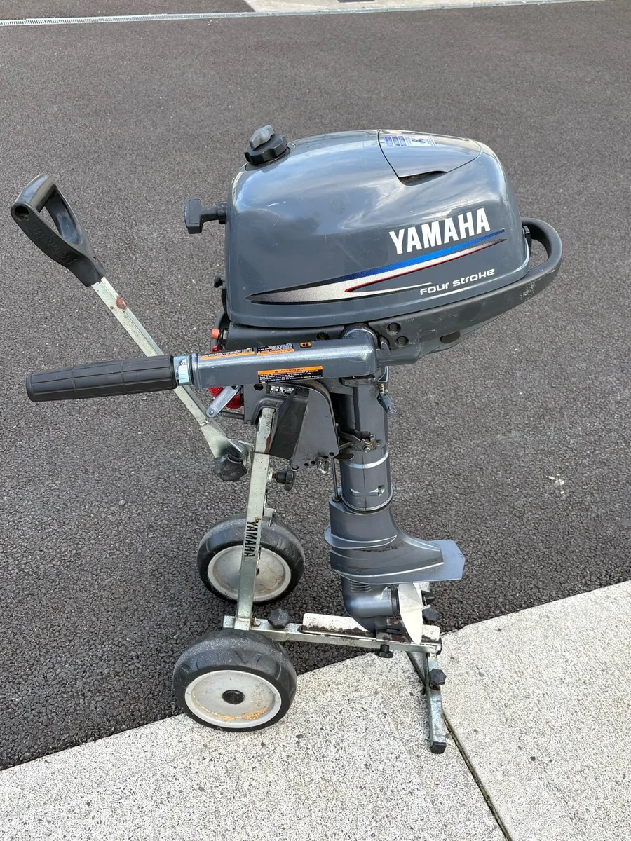 Yamaha 4hp outboard - Image 2