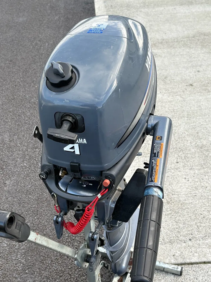 Yamaha 4hp outboard - Image 3