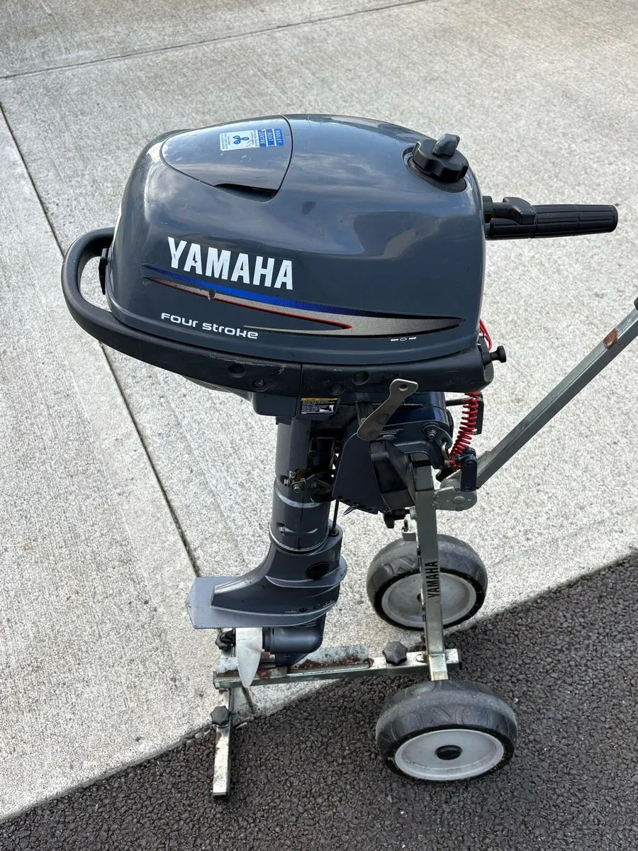 Yamaha 4hp outboard - Image 4