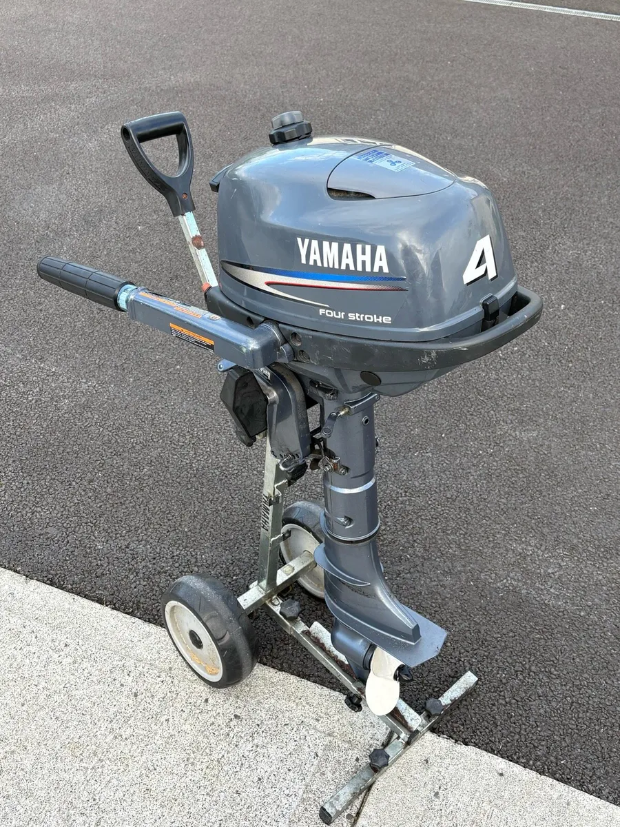 Yamaha 4hp outboard - Image 1