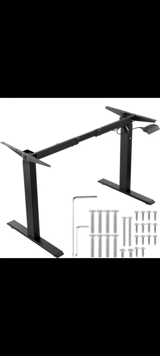 Electric Standing Desk Frame Adjustable 70-117 cm - Image 1