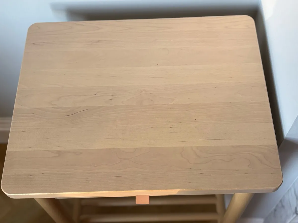 Ikea Natural Wood Bed side lockers - Image 2