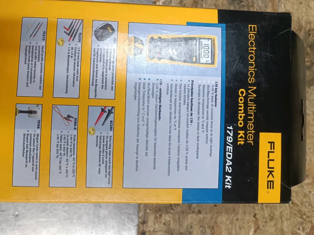 Fluke 179/eda 2 kit.  Brand new