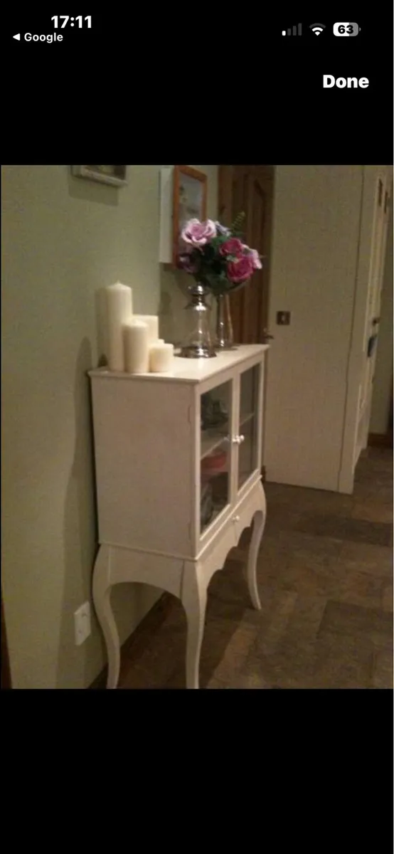 Glass display cabinet country style - Image 3