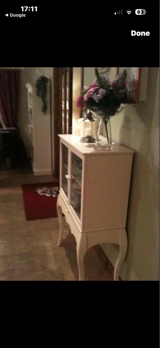 Glass display cabinet country style - Image 2