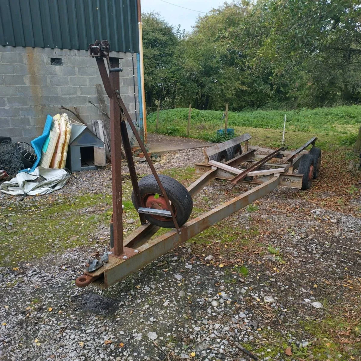 Large boat trailer up to ~ 30ft - Image 1