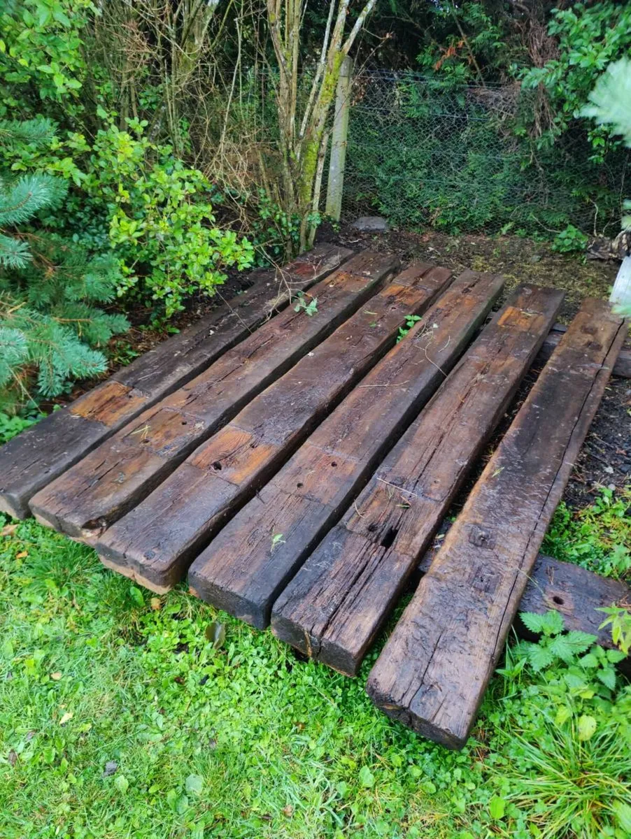 Oak Railway sleepers - Image 1