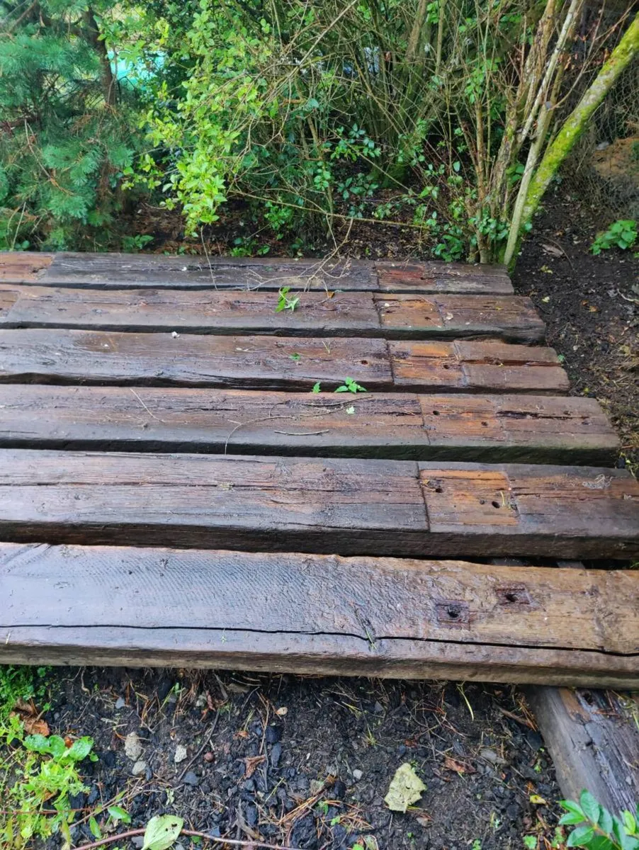 Oak Railway sleepers - Image 2