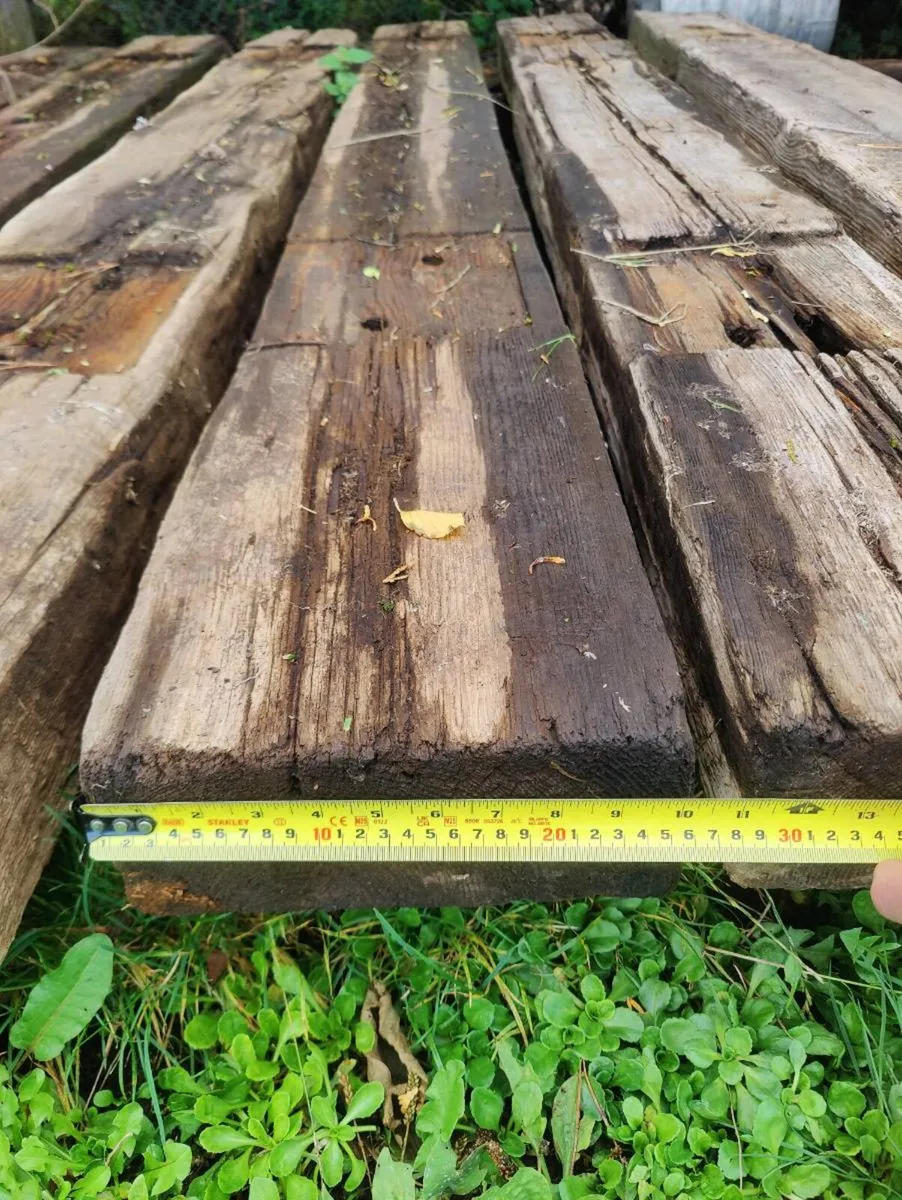 Oak Railway sleepers - Image 3