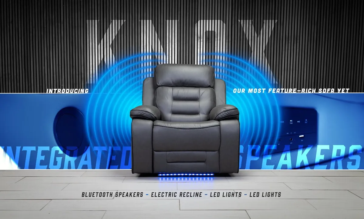 Knox Armchair Electric Tech Recliner Sofa - Image 1