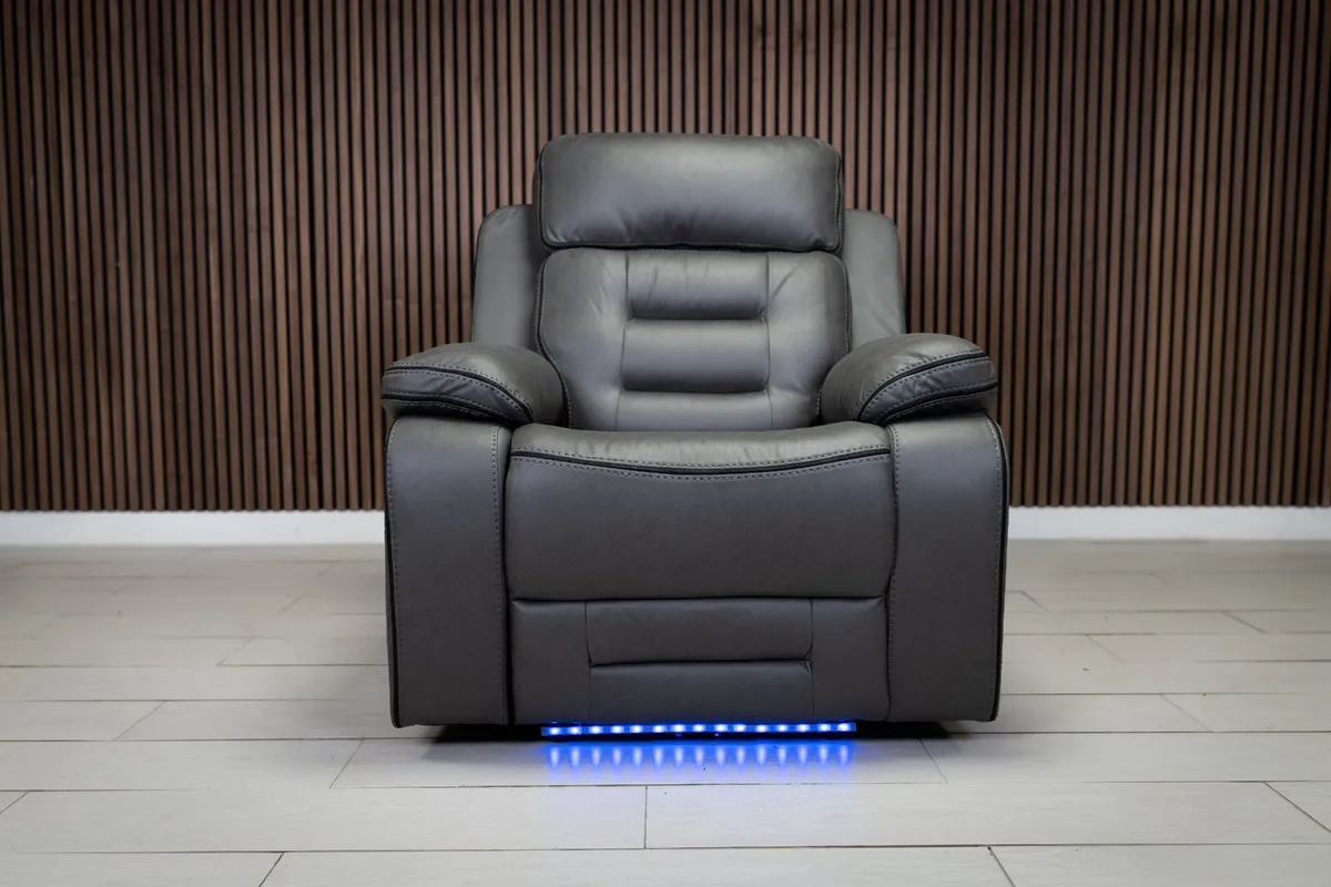 Knox Armchair Electric Tech Recliner Sofa - Image 2