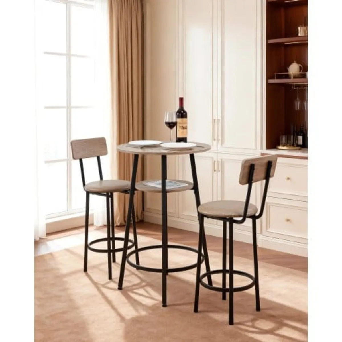 Bar Table, 3PCS 596.9mm Bars Tables Set, Bar Table - Image 2
