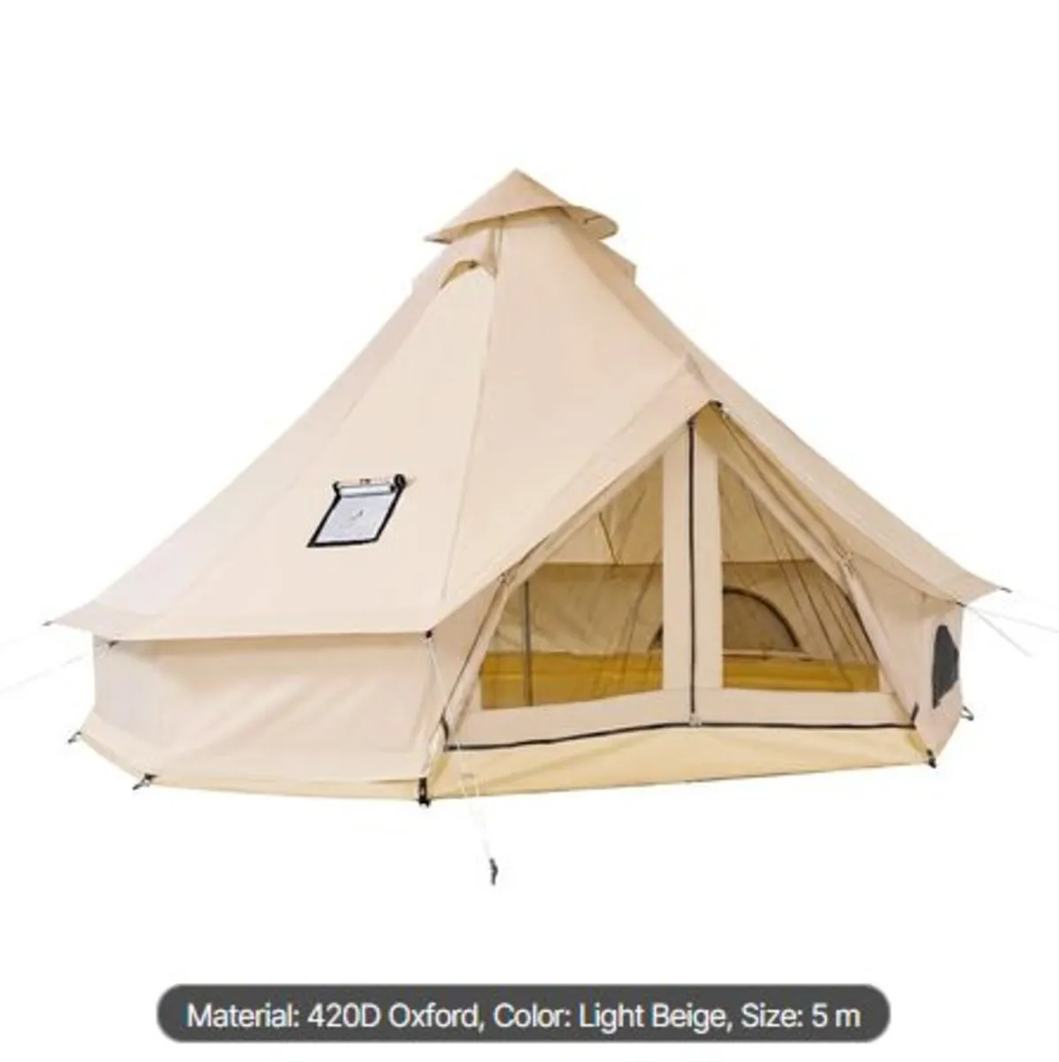 Oxford Bell Tent, 4 Seasons 5 m Yurt Tent - Image 1