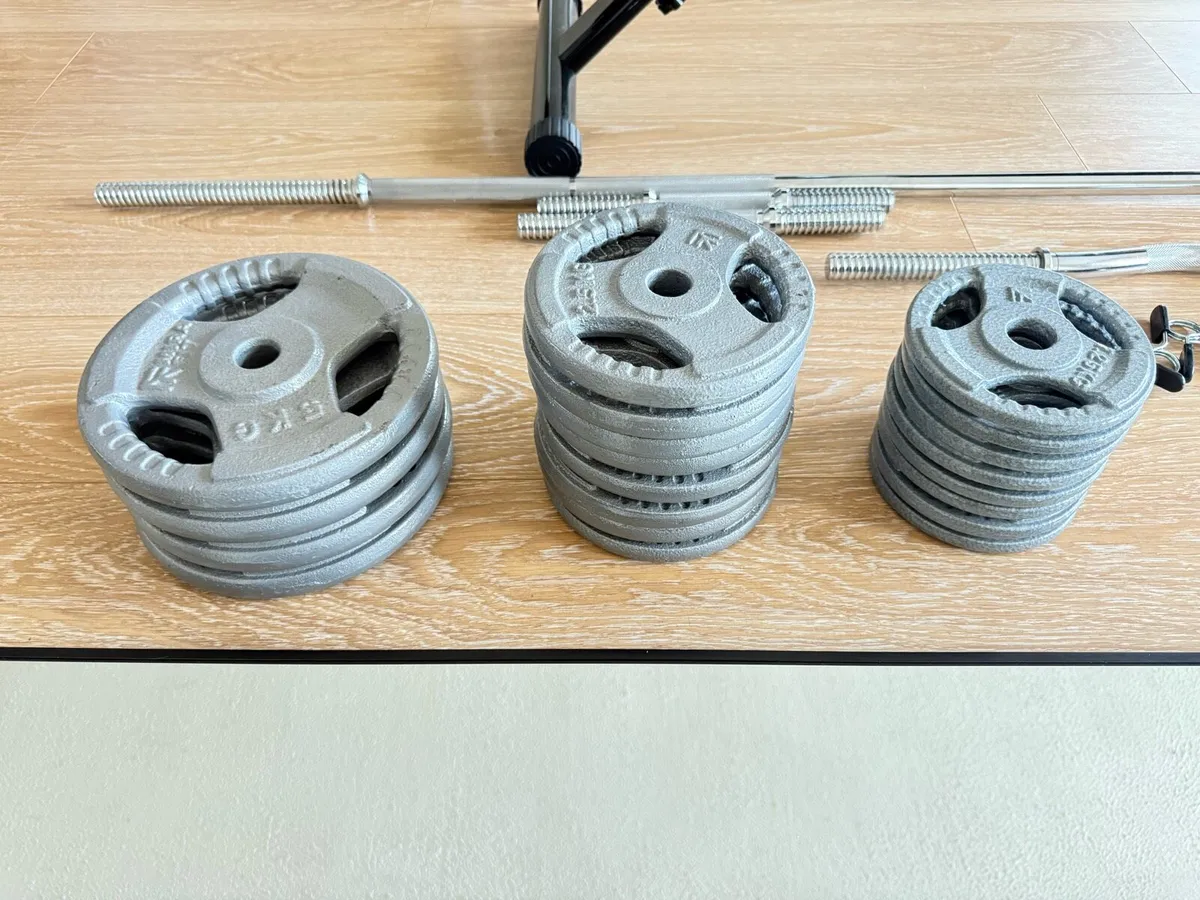 Mirafit 50kg spinlock weight set - Image 3