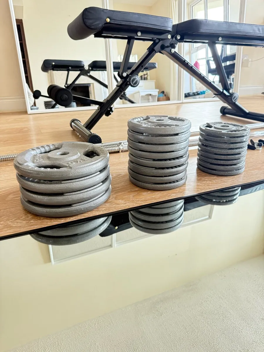 Mirafit 50kg spinlock weight set - Image 4