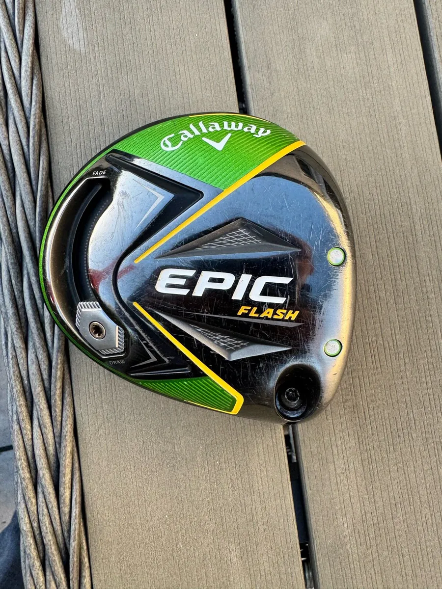 Callaway Epic Flash Driver 9 Degrees (Head Only) - Image 1
