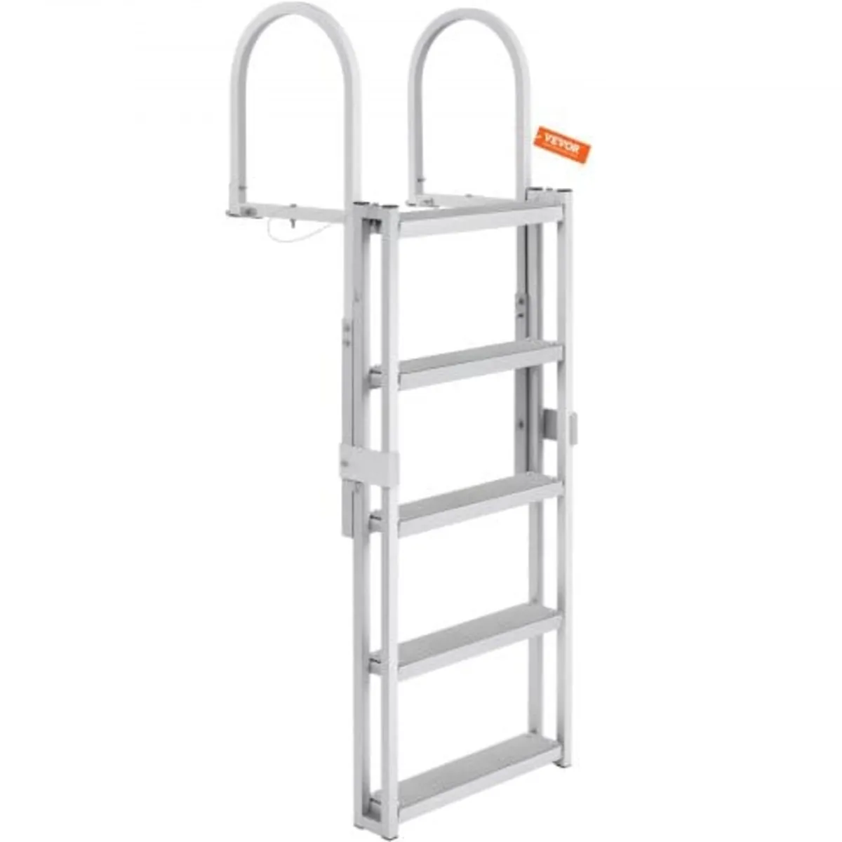 Dock Ladder, Retractable 5 Steps, 350 lbs Load Cap - Image 1