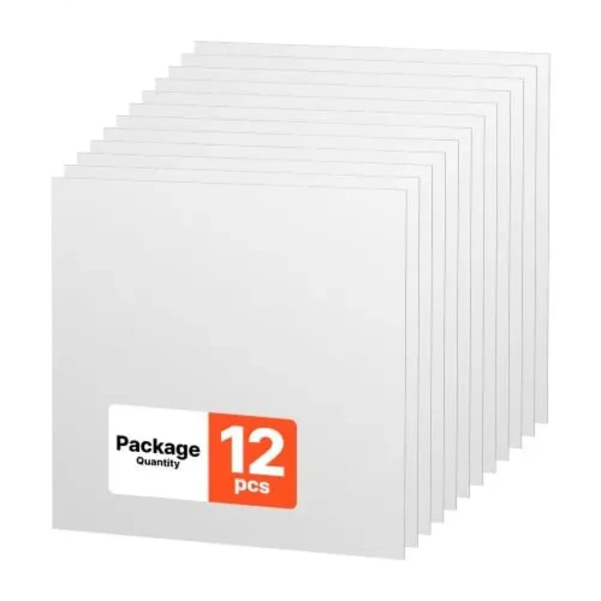605x605mm PVC Ceiling Tiles 12-Pack Drop Ceiling P - Image 1